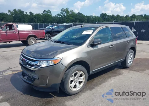 2013 Ford Edge Sel from USA, damaged, VIN 2FMDK4JC7DBC56535
